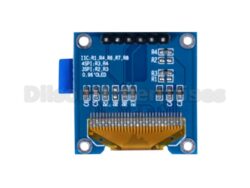 0.96 inch blue OLED display module2