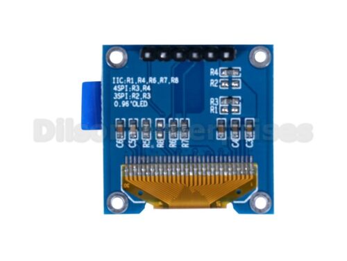 0.96 inch blue OLED display module2