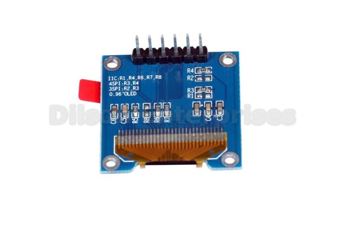 0.96 inch blue OLED display module3