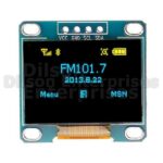 OLED 4pin Display Module Yellow Blue Color1