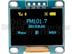 OLED 4pin Display Module Yellow Blue Color1