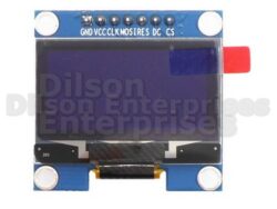 OLED 7pin Display Blue White Color1