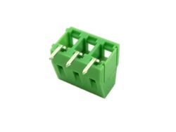 XY128RA 5.08 3 Pin Right Angle Screw Terminal Block Connector 5.08mm Pitch