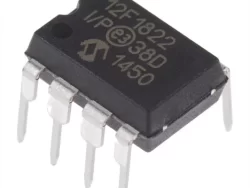 pic12f1822 i p 8 pin pic microcontroller